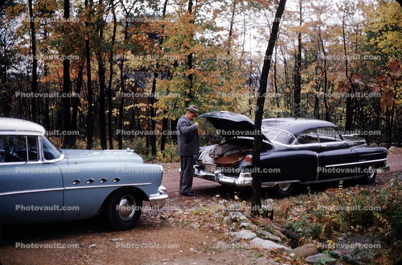 Oldsmobile, Cadillac, car, 1950s