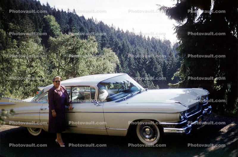 Cadillac, Whitewall Tires, automobile, August 1959, car, 1950s