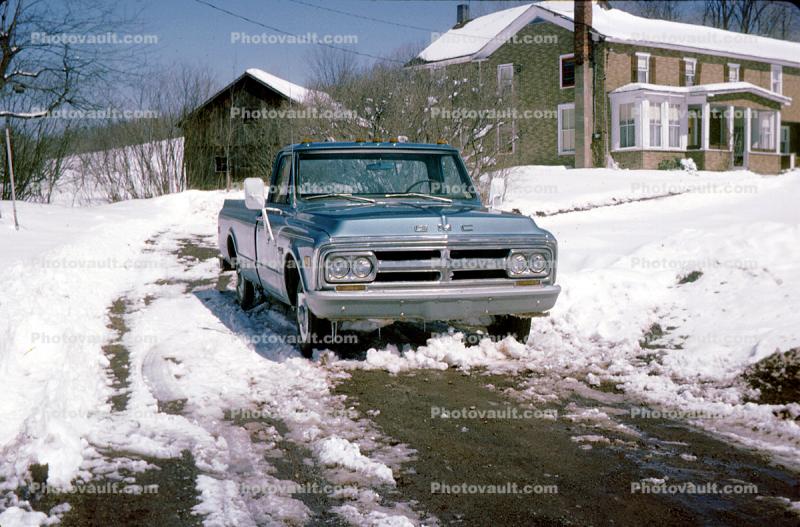 GMC Pick up Truck, April 1970