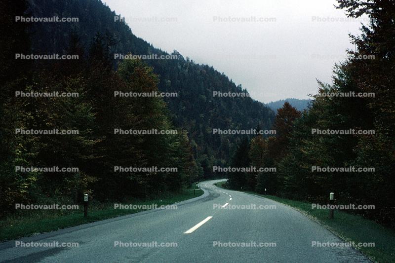 Road, Roadway, Highway, S-curve