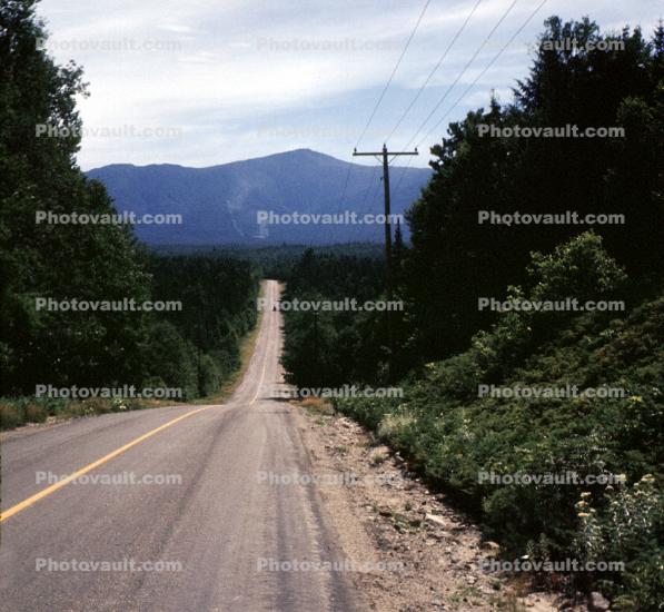 Road, Roadway, Highway, Mount Washington New Hampshire, USA