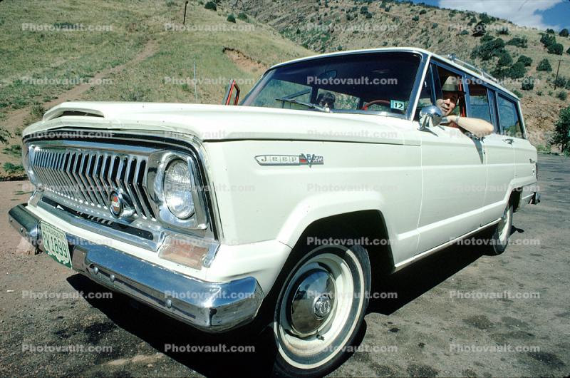 Jeep, Wagoneer, car, automobile, SUV, Vehicle, driver, person, Colorado, 1971, 1970s