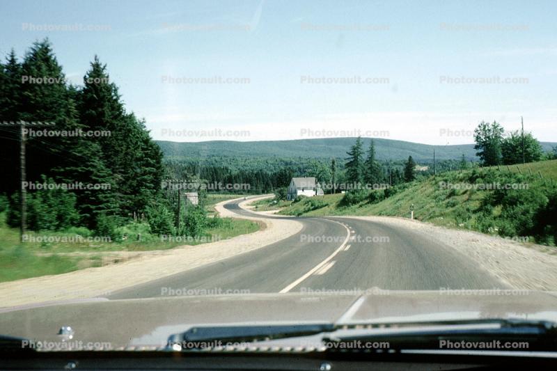 S-Curve, Road, Highway, Curve, Hwy, Hiway, Hiwy, S-Turn, Cabot Trail, Nova Scotia, Canada