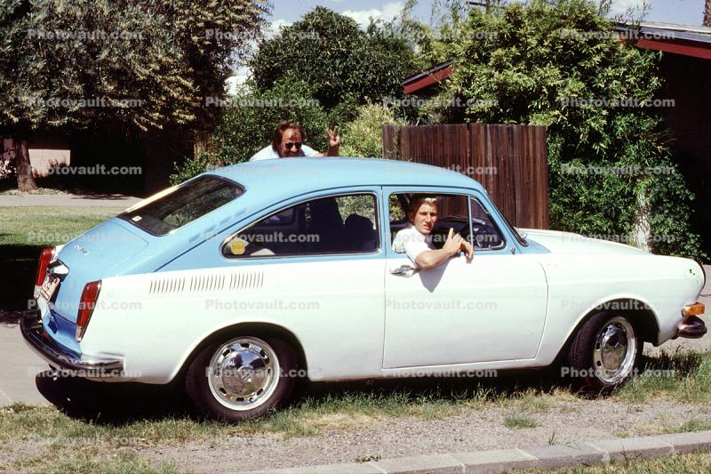 Volkswagen 1600TL, Type III, Fastback, automobile, 1960s