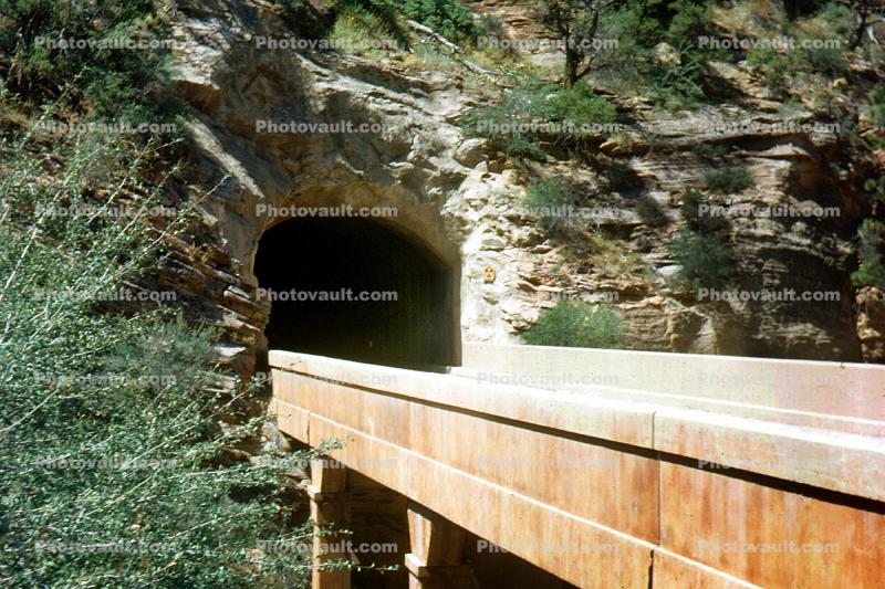 Zion-Mount Carmel Tunnel, Springdale, Utah, 1960s