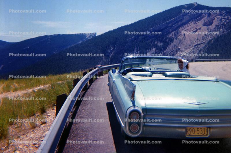 Cadillac, Bighorn Mountains, Wyoming, 1960s