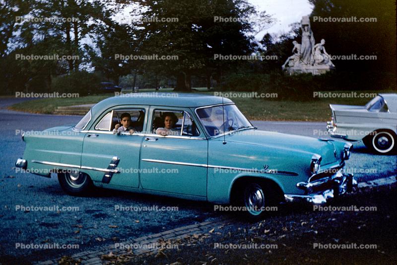 Ford Mercury, Car, automobile, vehicle, four-door sedan, 1958, 1950s
