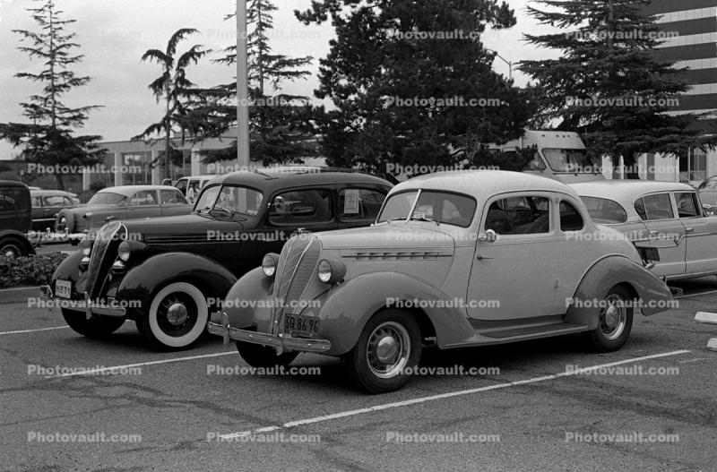 1935 2-door sedan, cars, automobile, vehicle, 19340's