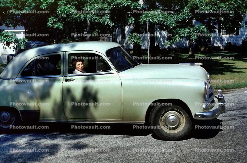 Four-door Car, Sedan, August 1952, 1950s