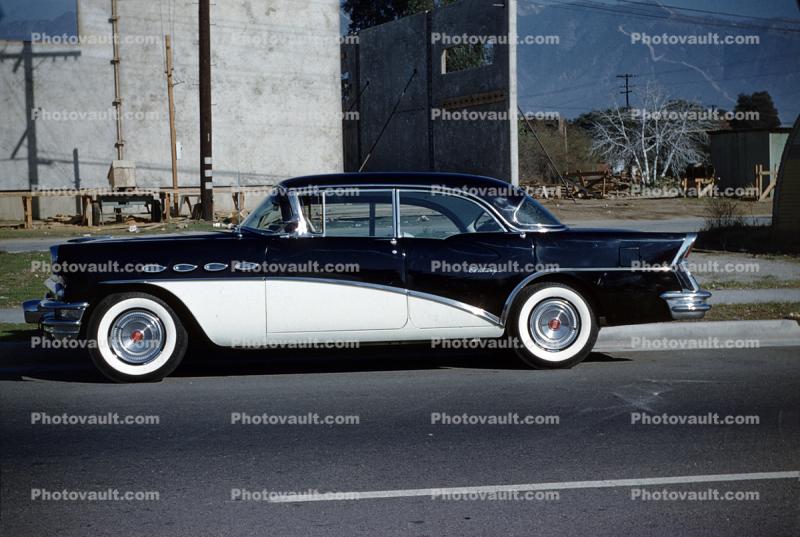 1956 Buick Century, car, four-door, 1950s