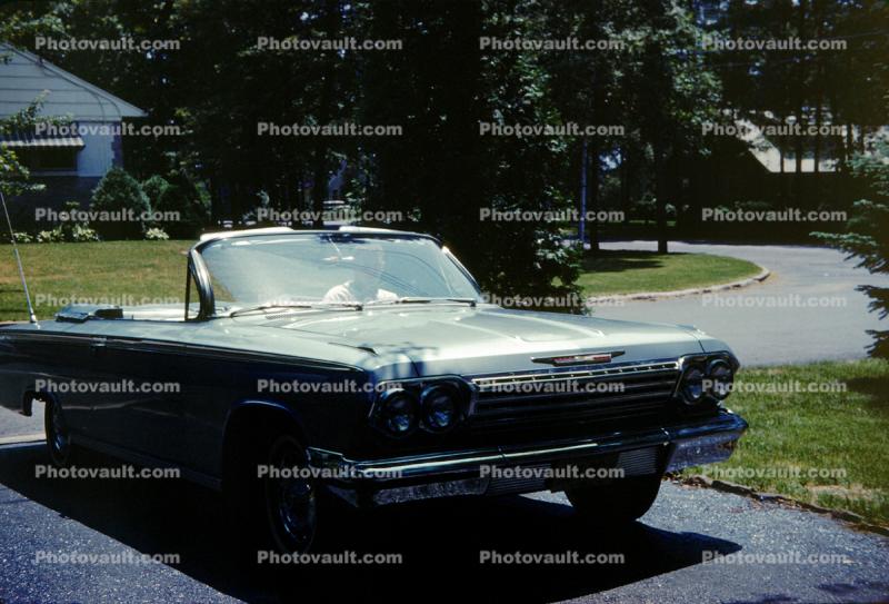 1962 Chevy Impala, convertible, cabriolet, September 1962, 1960s