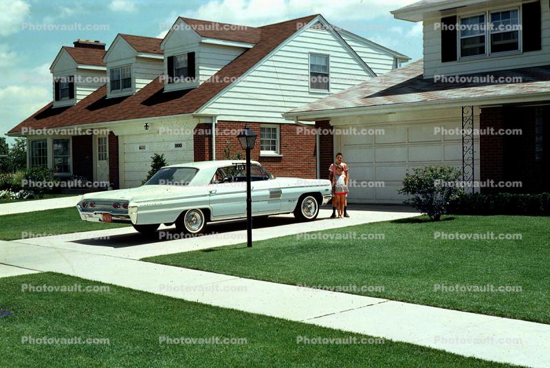 Oldsmobile, Four-door sedan, car, 1960s