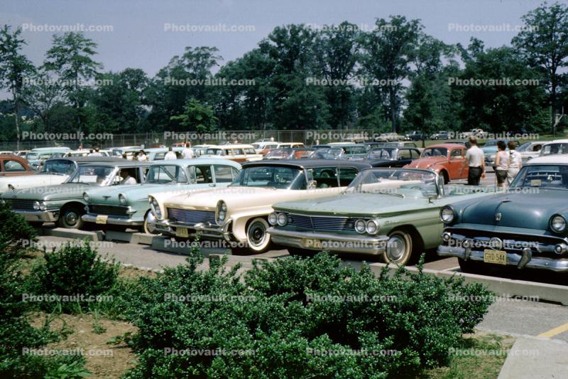 Parked Cars, July 1962, 1960s