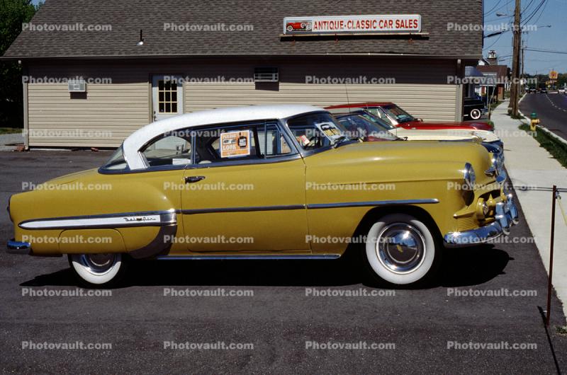 1953 Chevy Bel Air, Car Dealership, 1950s
