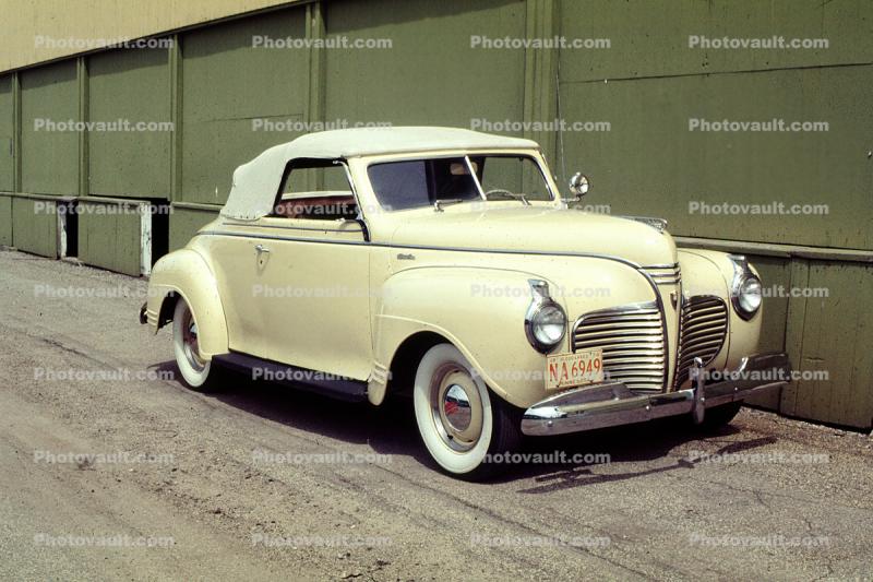 1941 Plymouth Special Deluxe Convertible, Cabriolet, 1940s