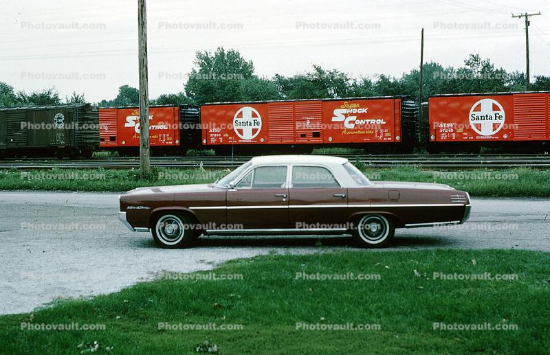 1964 Pontiac Star Chief, Santa-Fe Shock Control Boxcar, 1960s