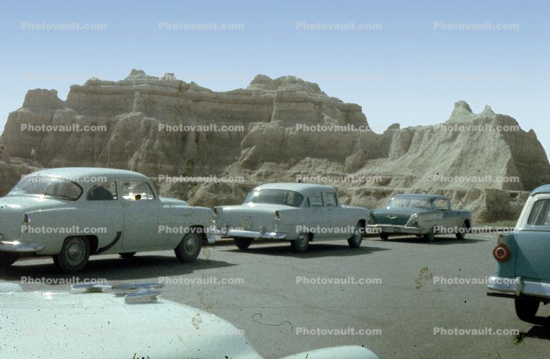 Parked Cars, Chey, Chevrolet, 1950s