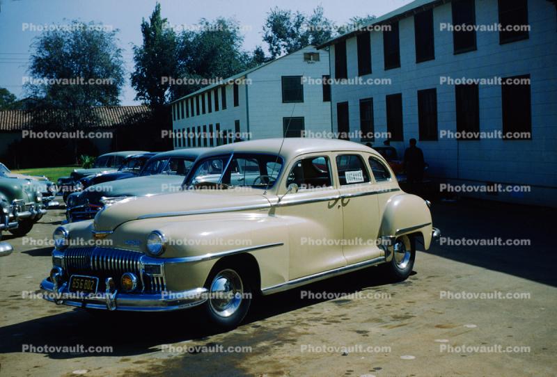 1948 DeSoto Custom, 4-Door Sedan, Chrysler, 1940s