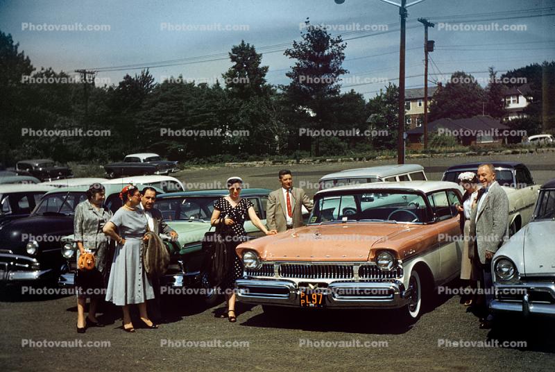 Ford Mercury, Women, Men, 1950s