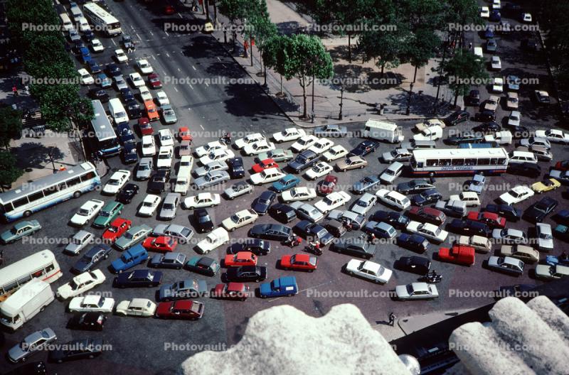 Traffic Jam in Paris