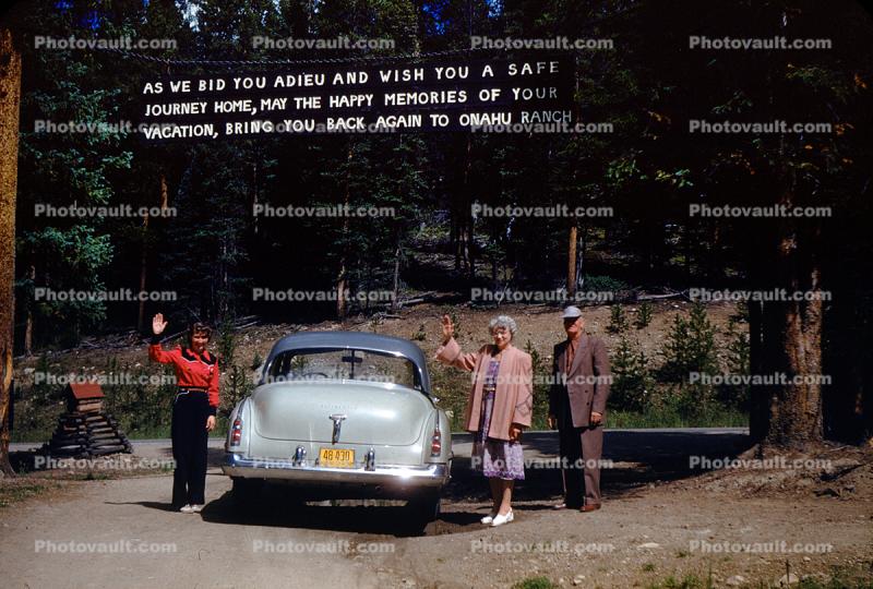 Car under a Sign, 1950s