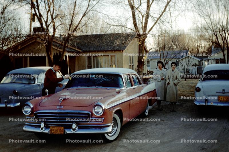 Chrysler, Car, Women, 1950s