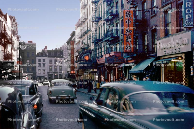 Chinatown, Stores, Chevy, 1950s