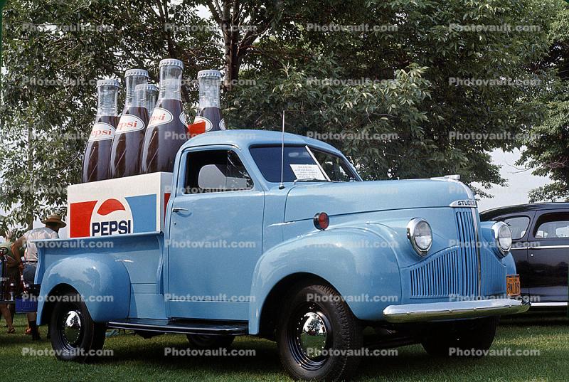 Pepsi Cola 6-Pack Advertisment Pickup Truck, 1942 Studebaker