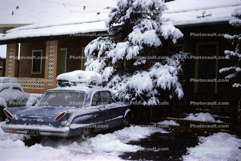 1960 Mercury Comet, Ice, Snow, Cold, 2-door