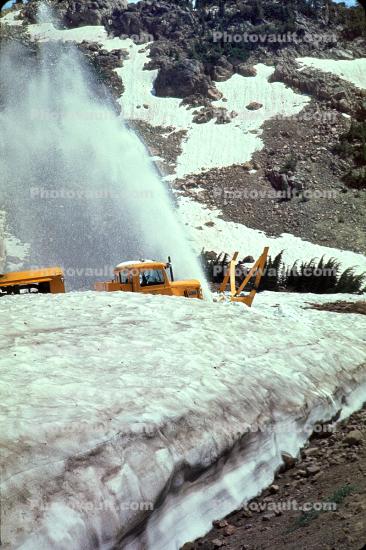 Snow Plow at Mount Lassen, 1967, 1960s