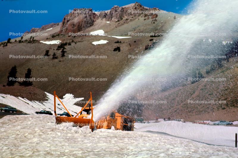 Snow Plow at Mount Lassen, 1967, 1960s