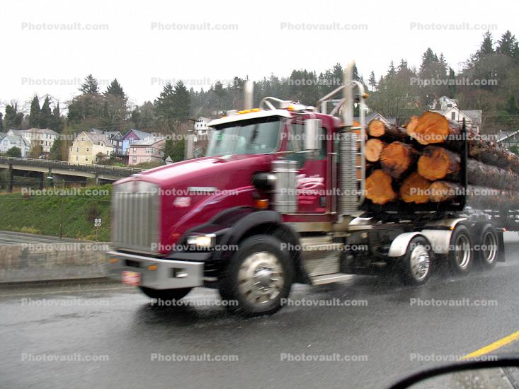 Logging Truck, Astoria, Oregon