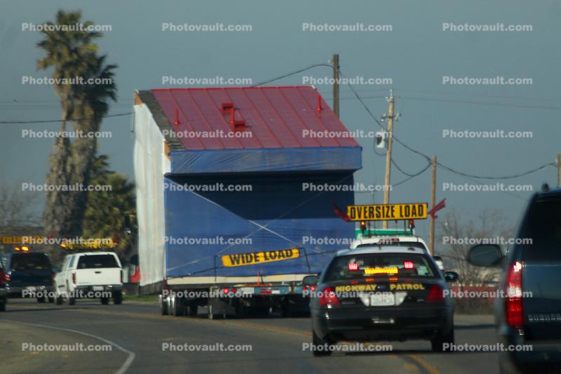 County Road 269, Oversize Load, Five Points, CHP, California Highway Patrol