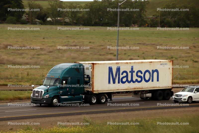 Matson Intermodal, Interstate Highway I-5, near Newman
