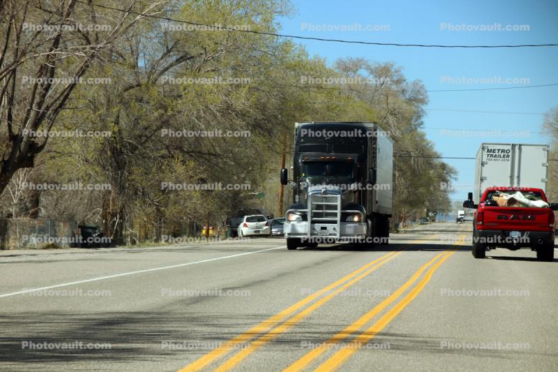Kenworth Semi Trailer Cab, Truck, Lund, White Pine County
