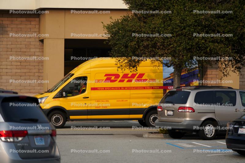 DHL Delivery Van