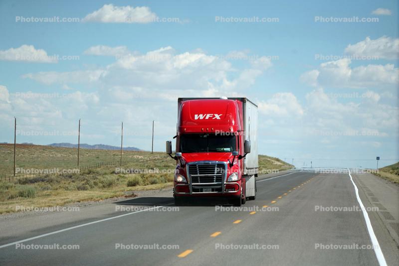 Freightliner, Navajo Nation Indian Reservation, New Mexico, Highway, US Route 491
