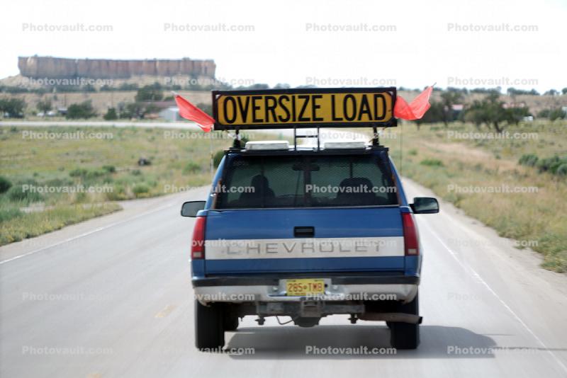 Oversize Load, Chevrolet Pickup Truck