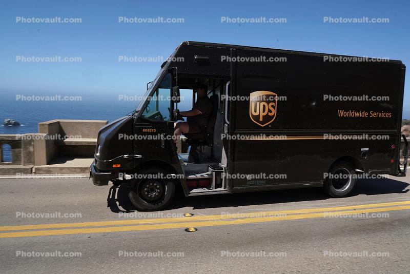 UPS Panel Truck, Big Sur, PCH