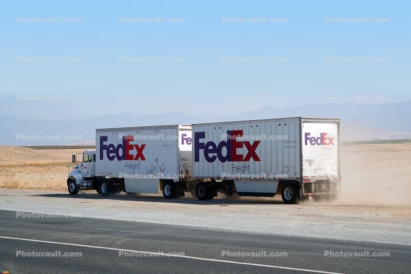 FedEx Ground Freight, Semi Trailer
