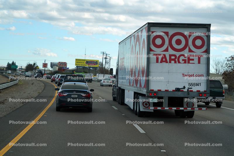Target Semi Trailer Truck