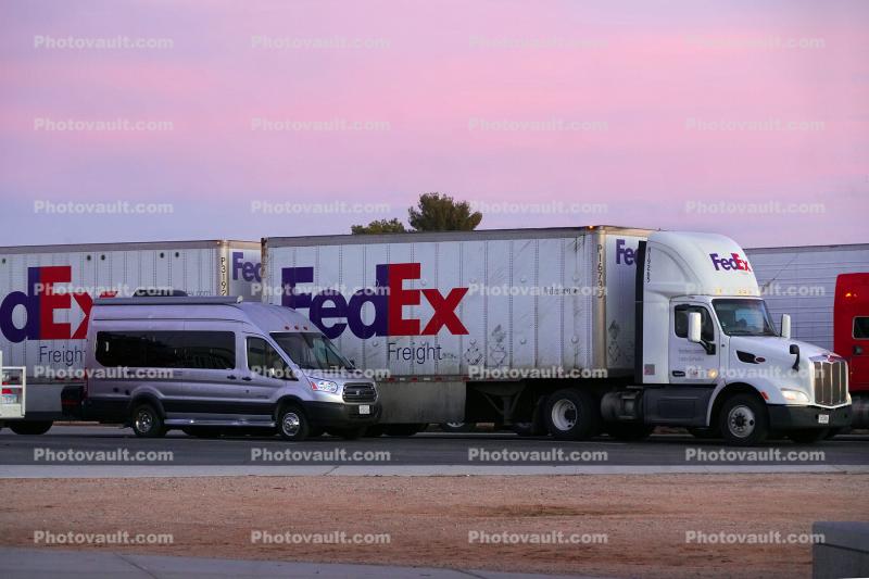 FedEx Semi Truck
