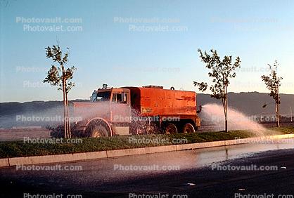 Water truck, Tanker, Hacienda Business Park, Pleasanton