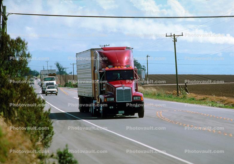 Salinas Valley, Semi-trailer truck, Semi