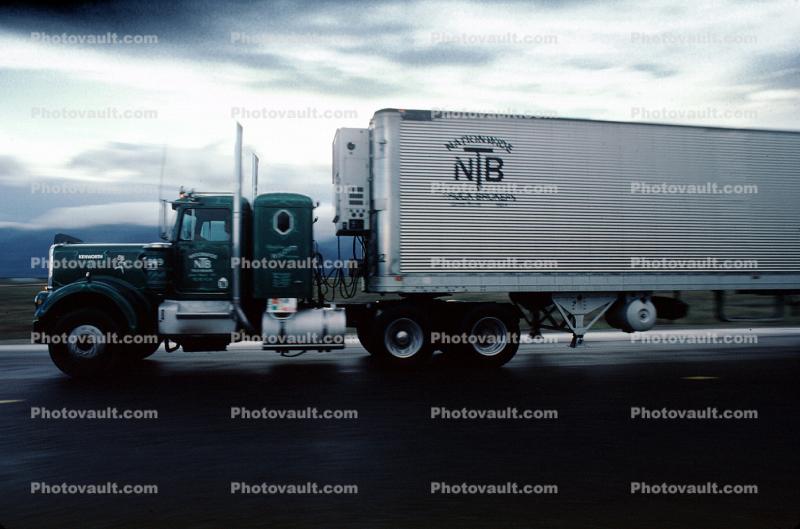 NTB, Kenworth, Semi, reefer, Semi-trailer truck