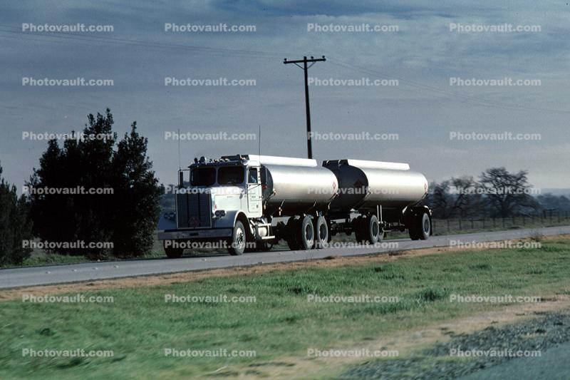Gasoline Tanker Truck, US Highway 101, Salinas Valley