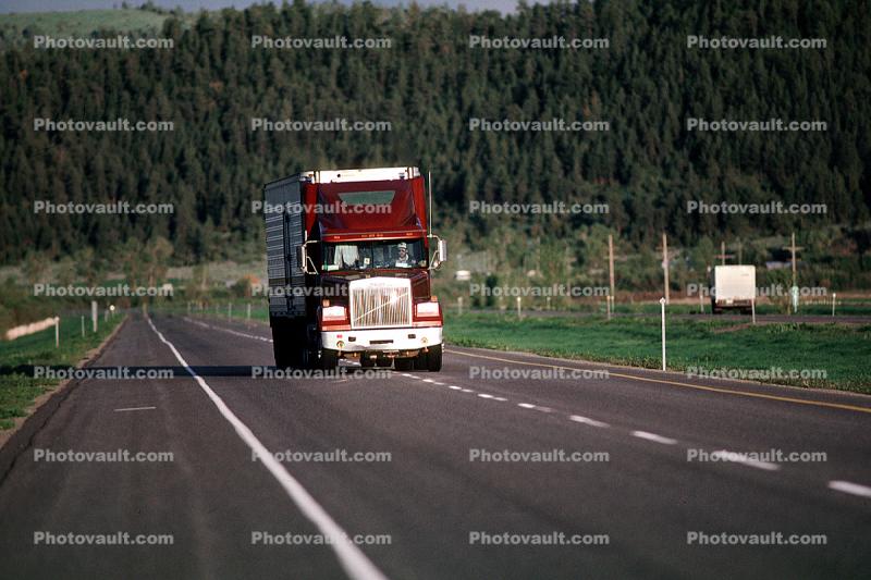 White Motor Company Tractor, Volvo, Interstate Highway I-90, Semi-trailer truck, Semi