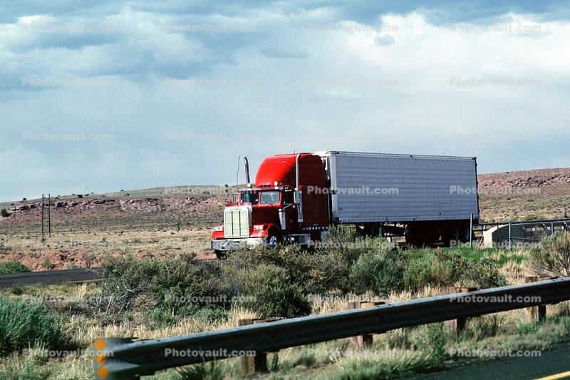 Kenworth, Interstate Highway I-40, Semi-trailer truck, Semi