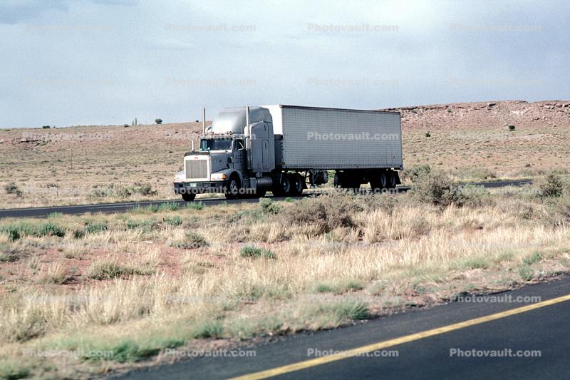 Peterbilt, Interstate Highway I-40, Semi-trailer truck, Semi