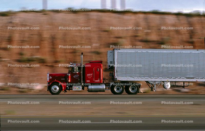 WDW Trucking Company, Kenworth, Interstate Highway I-40, Gallup
